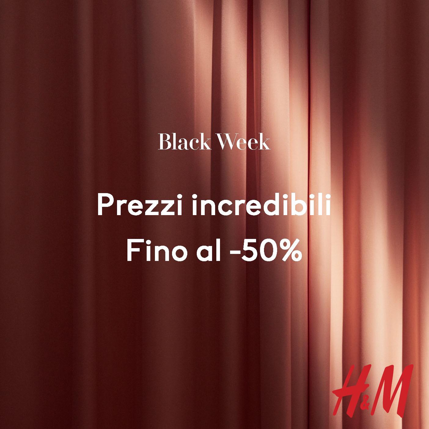Black Week da H&M al Molo 8.44